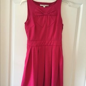 Lauren Conrad Pink Bow Dress